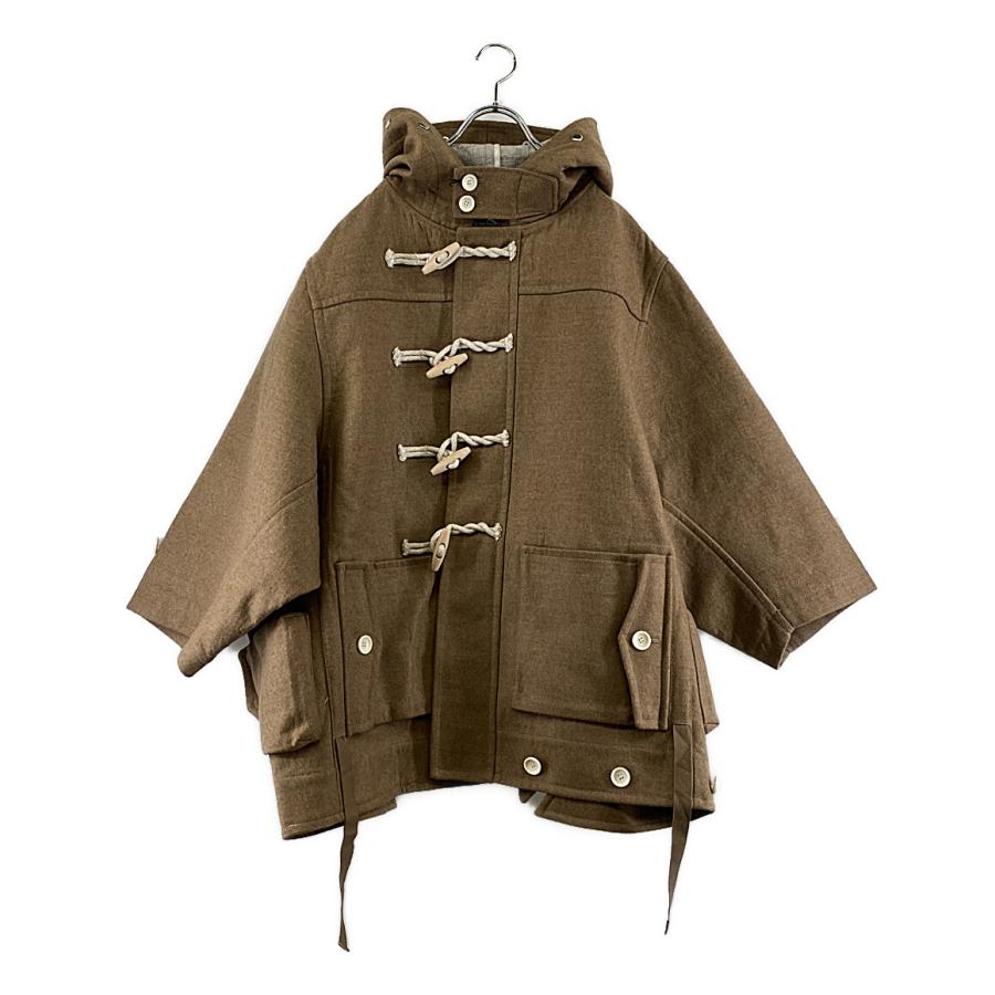 美品 ビューティフルピープル ダッフルコート 11335103009 ベージュ