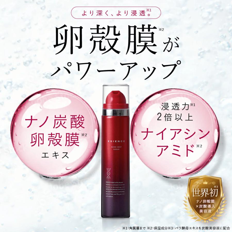 新品】 エシエンス ESIENCE ナノシープセラム 55g 導入美容液 2本