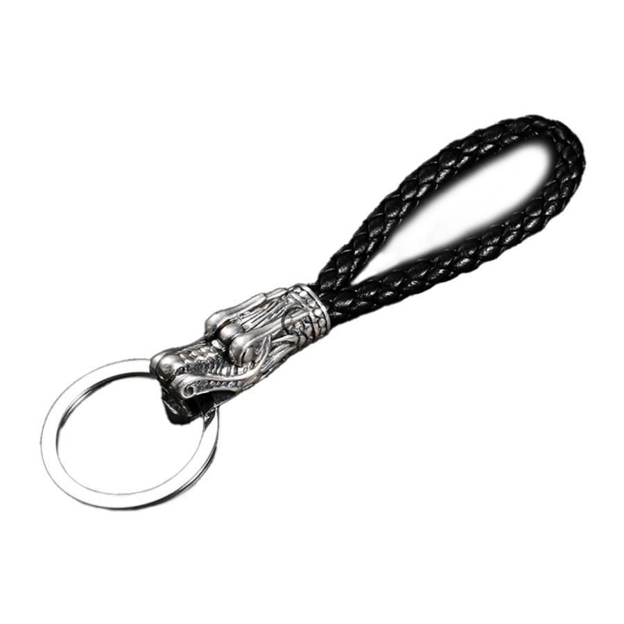 JOBON公式 キーホルダー かっこいい おしゃれ 龍 シルバー999 シルバー