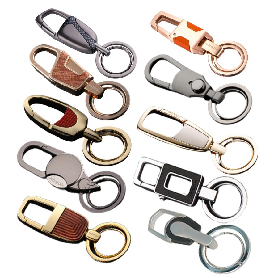 JOBON公式 カラビナフックキーホルダー キーチェーン シンプル メンズ