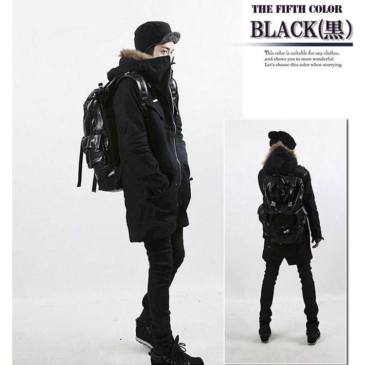 モッズコート メンズ 裏ボア ファー付き 冬コート コート アウター