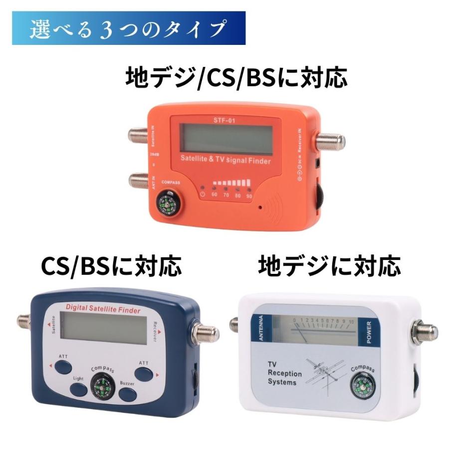 アンテナレベルチェッカー 地上デジタル BS CS 衛星アンテナ 地デジ