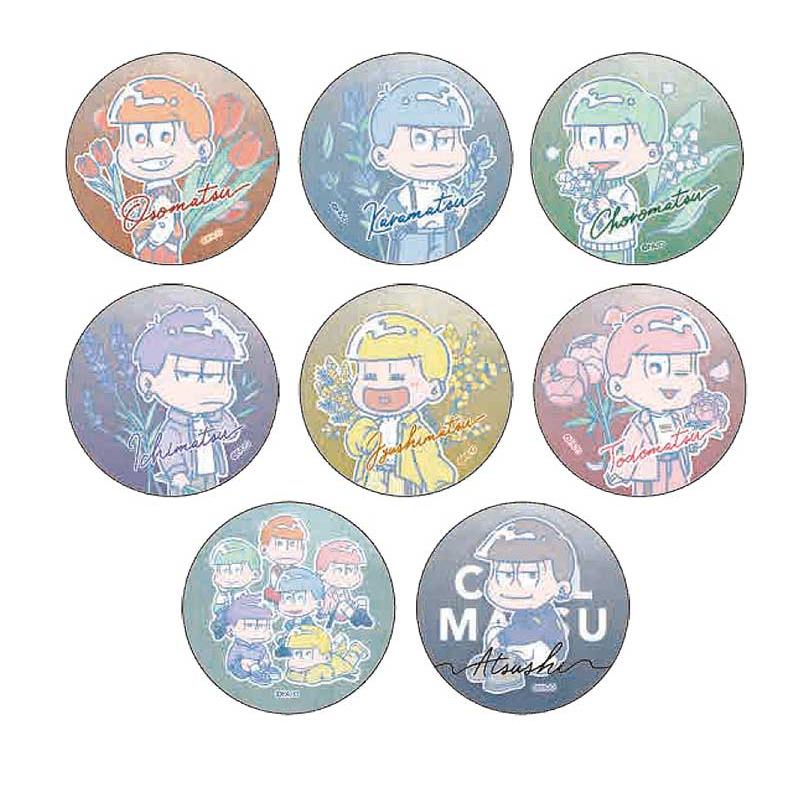 おそ松さん メタリック 缶バッジ チル柄 箱買い 16個セット : ひゃくえ