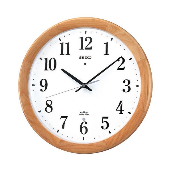 SEIKO（セイコー） 電波クロック 木枠 壁掛け時計 : HD Yahoo!Shop