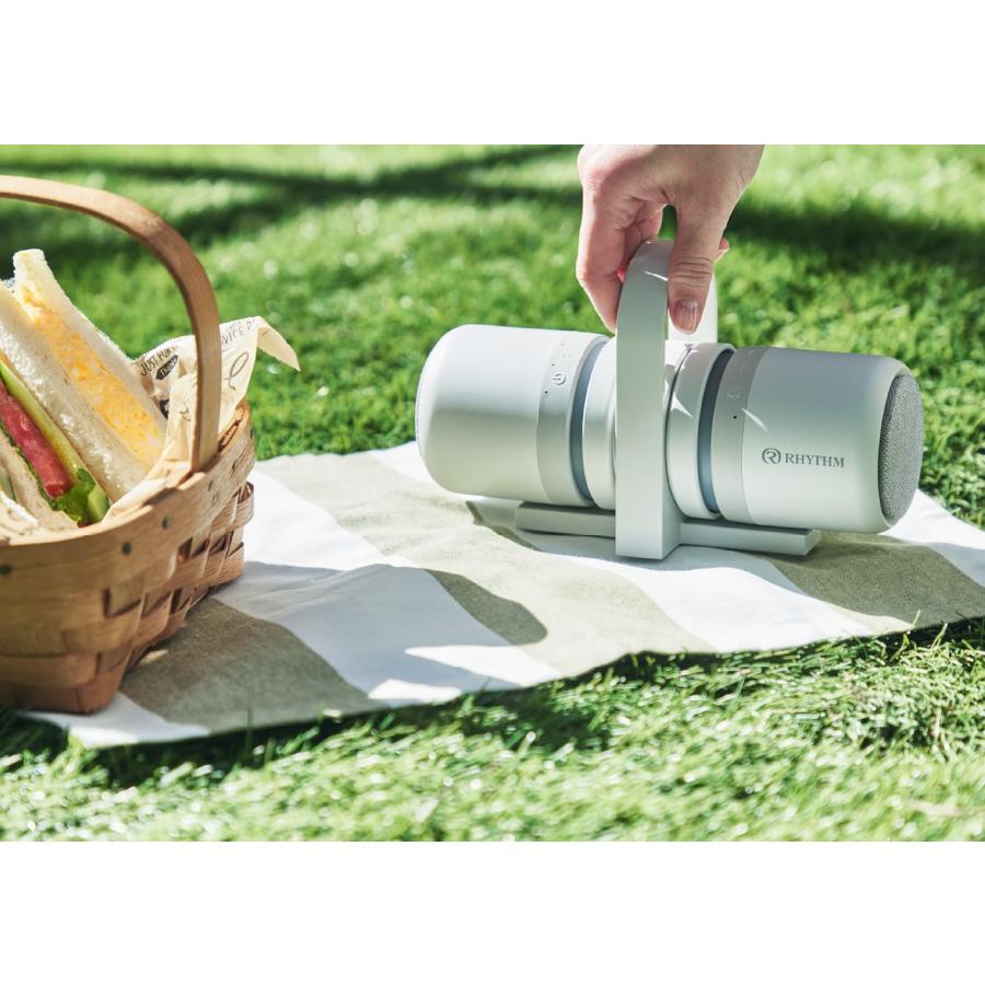 期間限定特価】RHYTHM 防水ポータブルシアタースピーカー MAGSPEAKER