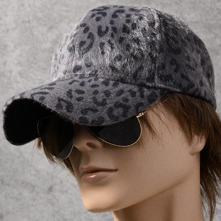 爆買 ヒョウ柄 キャップ 帽子 メンズ レディース レオパード 豹柄