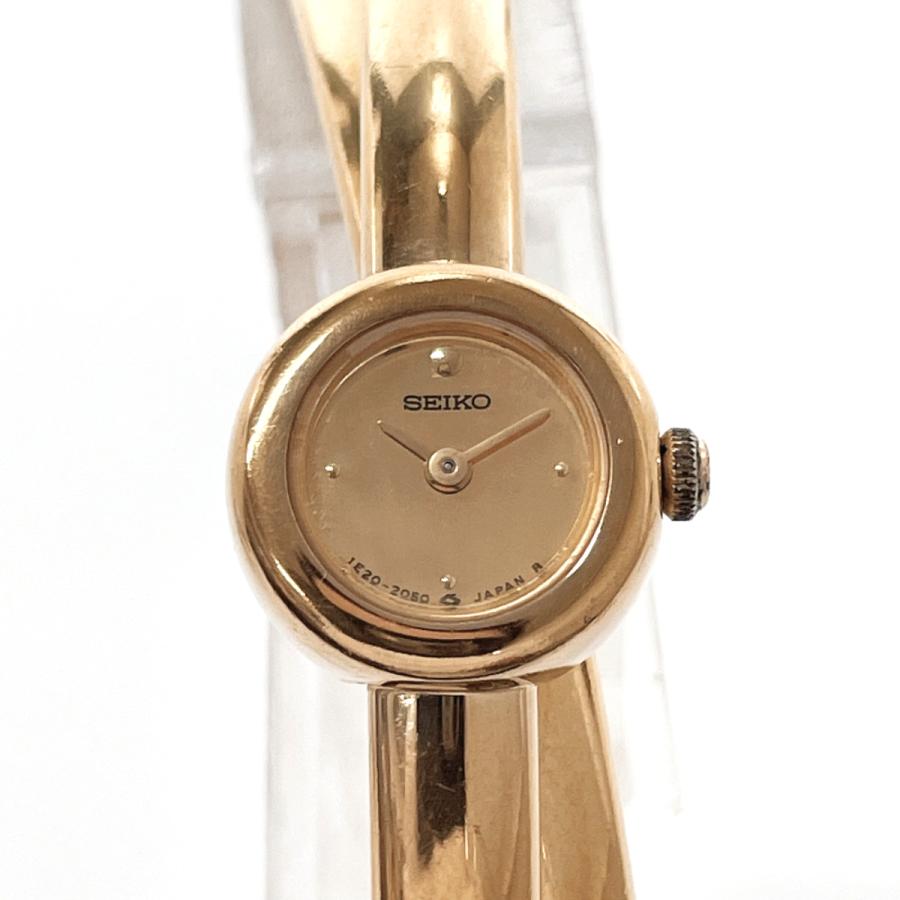 SEIKO（セイコー） 腕時計 1E20-0660 2連バングル メタル ゴールド