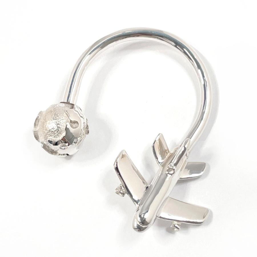 TIFFANY&Co.（ティファニー） キーホルダー キーリング 飛行機 地球