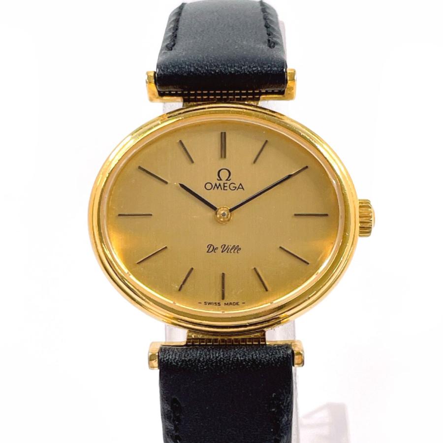 OMEGA（オメガ） 腕時計 デビル ステンレススチール/レザー ゴールド