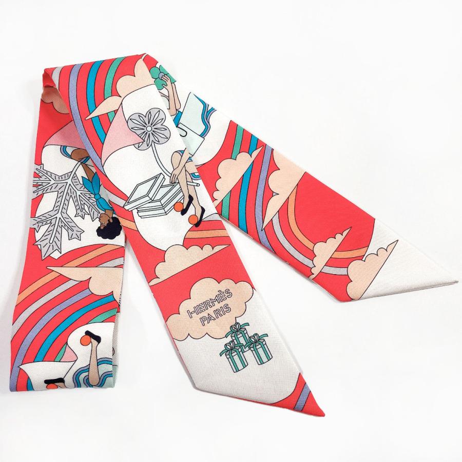 HERMES（エルメス） ツイリー スカーフ CARRES VOLANTS 空飛ぶカレ