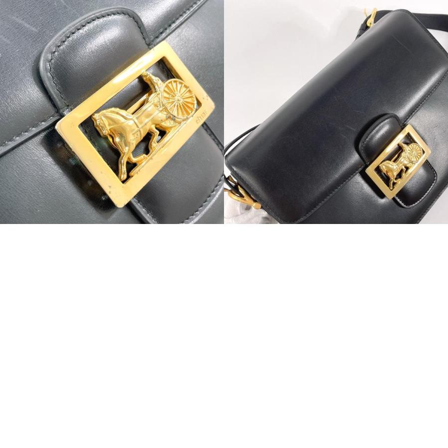 CELINE（セリーヌ） ショルダーバッグ 馬車金具 オールドセリーヌ