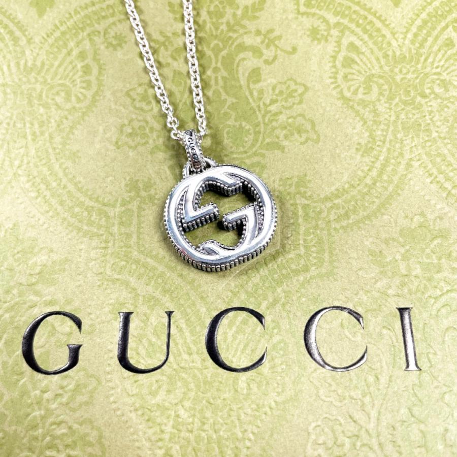 GUCCI（グッチ） ネックレス インターロッキングG シルバー925