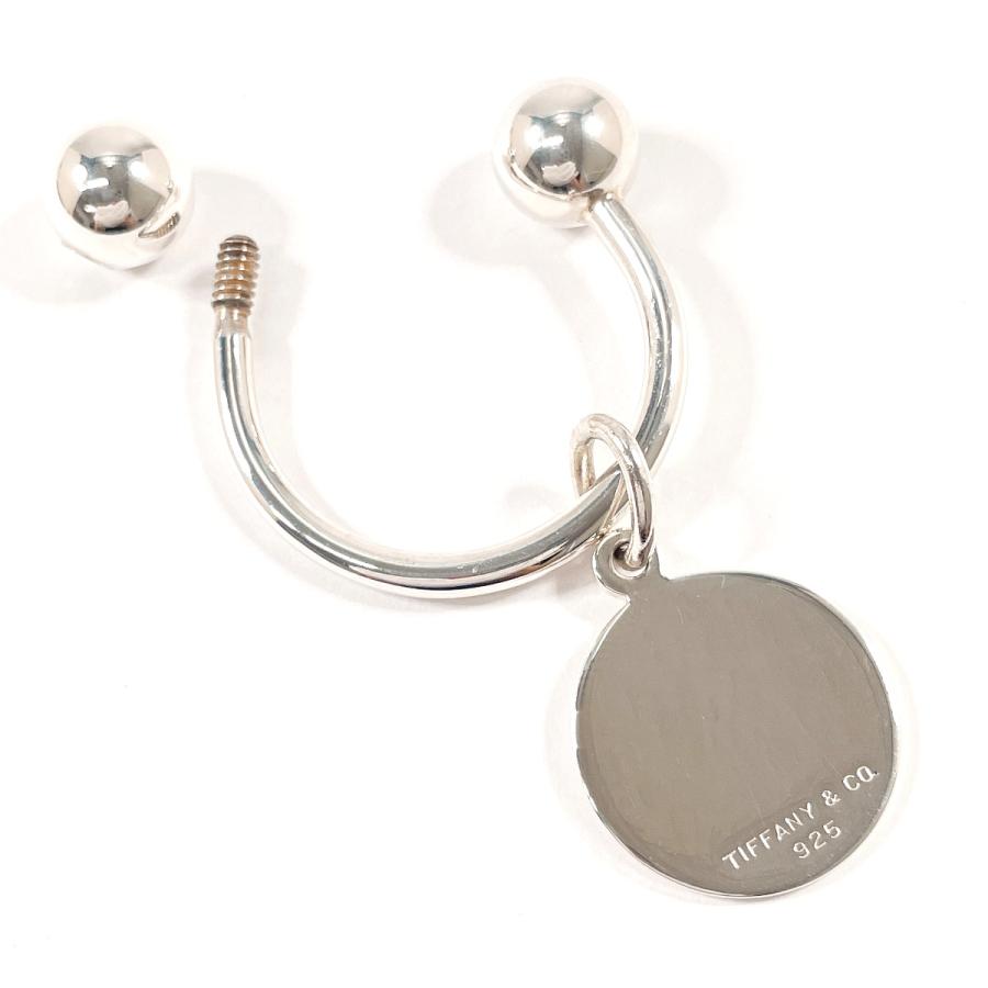 TIFFANY&Co.（ティファニー） ラウンド タグ キーリング キーホルダー