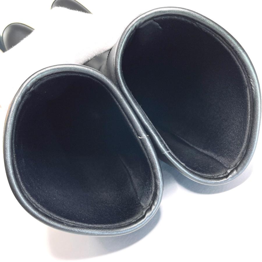 GUCCI（グッチ） レインブーツ GG ロングブーツ 雨靴 ラバー ブラック