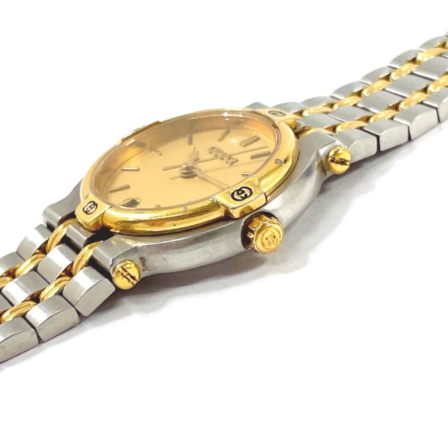 GUCCI（グッチ） 腕時計 9000L ステンレススチール/GP シルバー