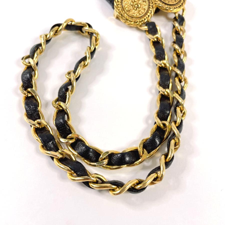 CHANEL（シャネル） ベルト チェーンベルト ココマーク リボン レザー