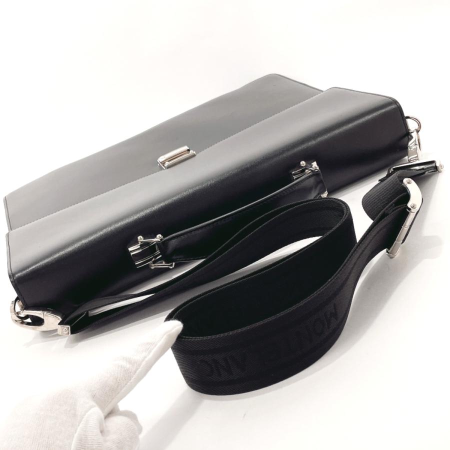 MONTBLANC（モンブラン） ビジネスバッグ レザー ブラック ブリーフ