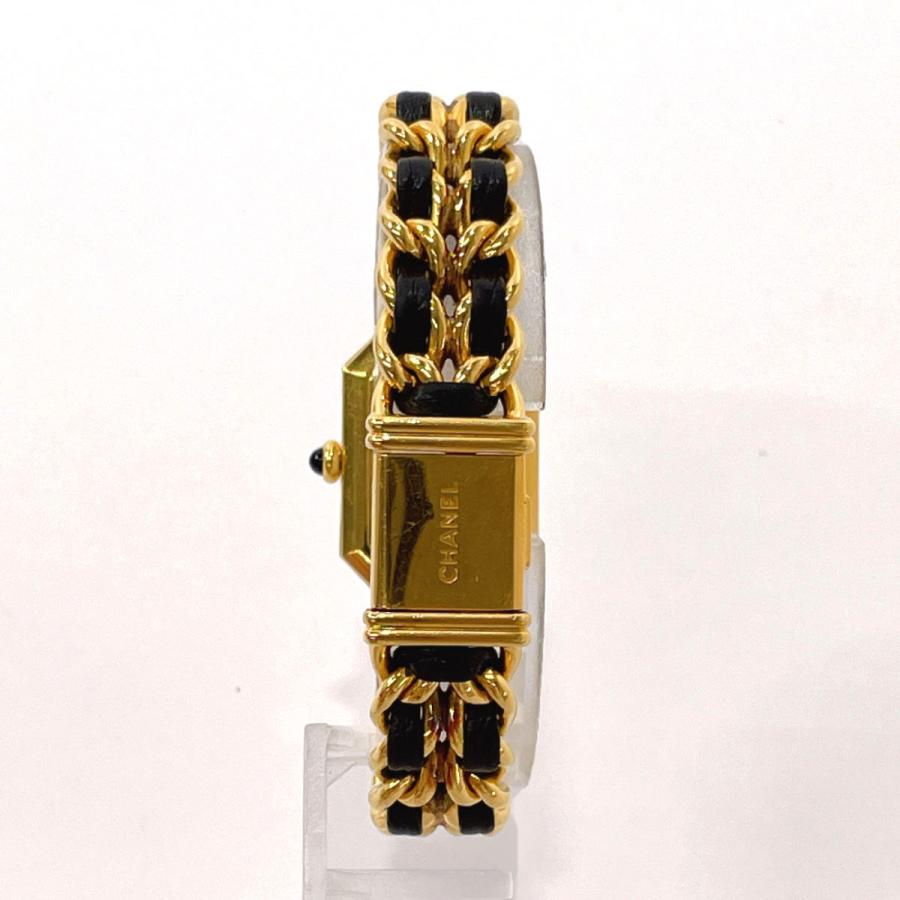 CHANEL（シャネル） 腕時計 プルミエール GP/レザー ゴールド クオーツ