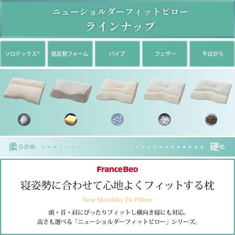 ニューショルダーフィットピロー フランスベッド ソロテックス ロー