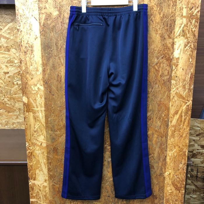 Needles メンズ トラックパンツ ネイビー パープルライン 表記サイズ