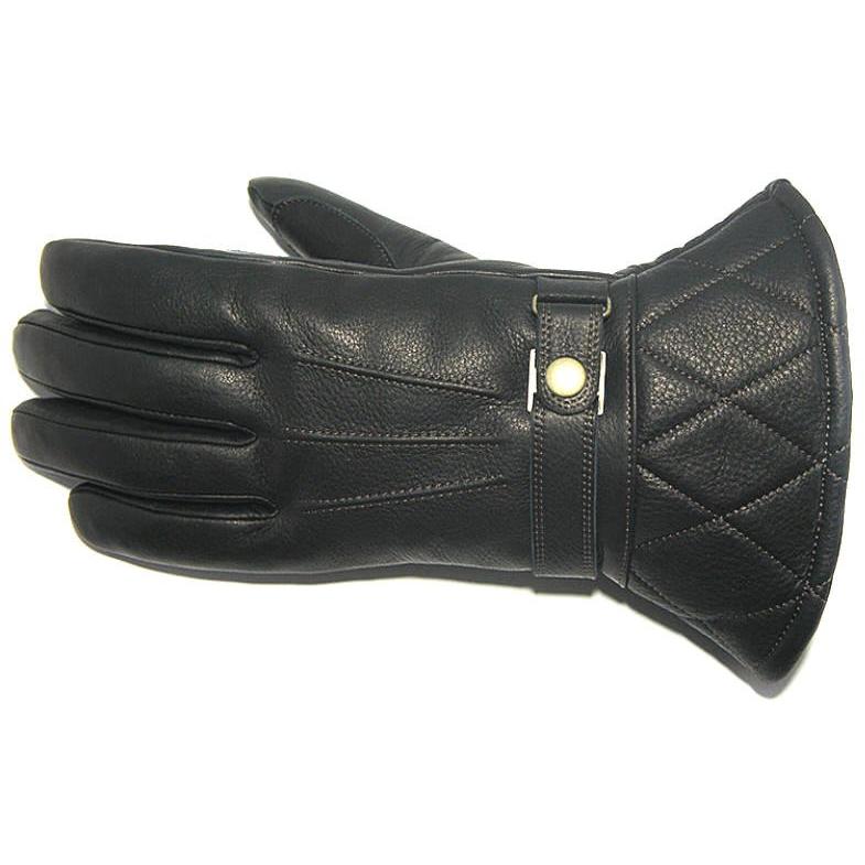 POWWOW パウワウ】 バイカー仕様 高性能 肉厚 オイルレザー製 防寒仕様