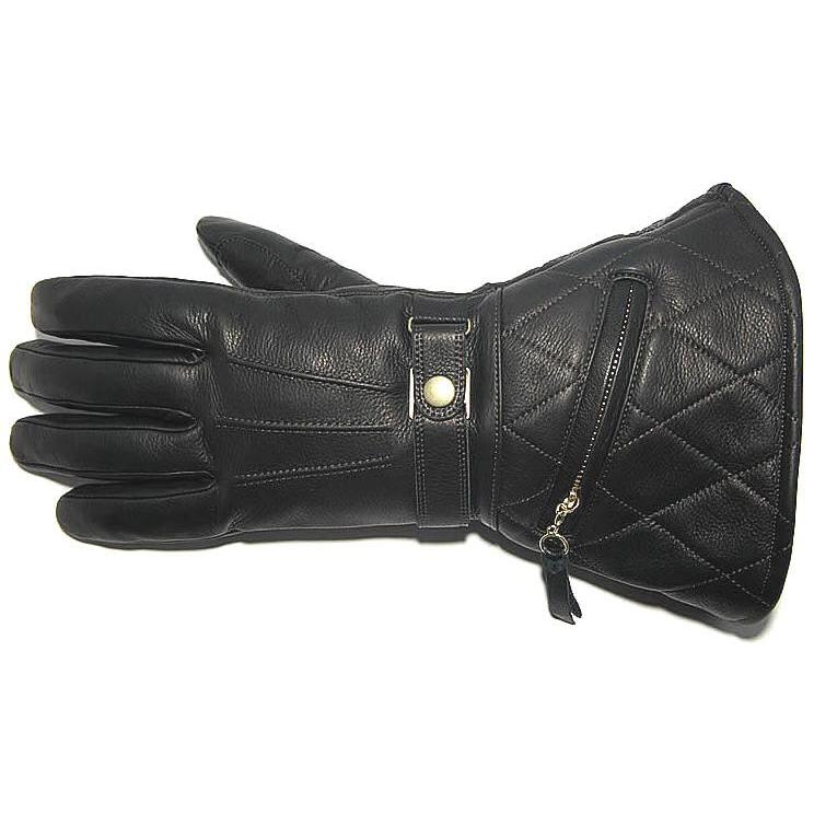 POWWOW パウワウ】 バイカー仕様 高性能 肉厚 オイルレザー製 防寒仕様