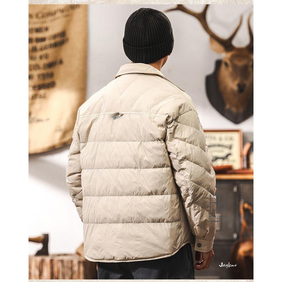 ホームアイホーム 極暖ダウン ダウンジャケット メンズ 90ダウン