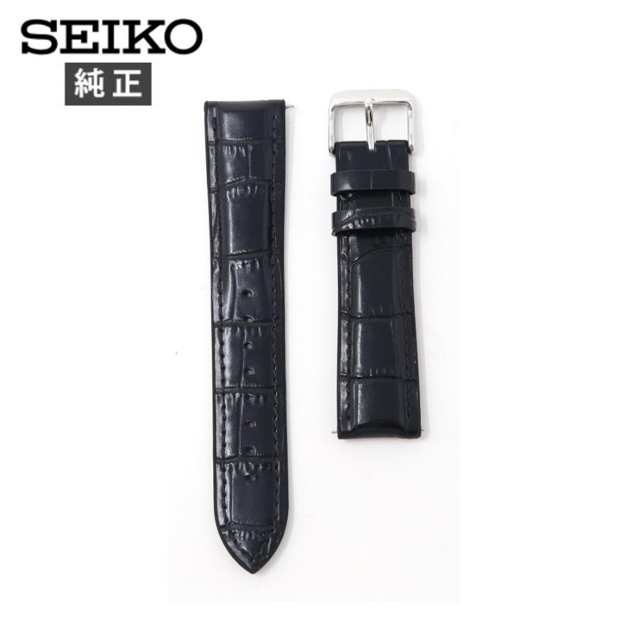 SEIKO（セイコー） 20mm 純正 ベルト 革 ラバー RS02C20BK 時計 交換