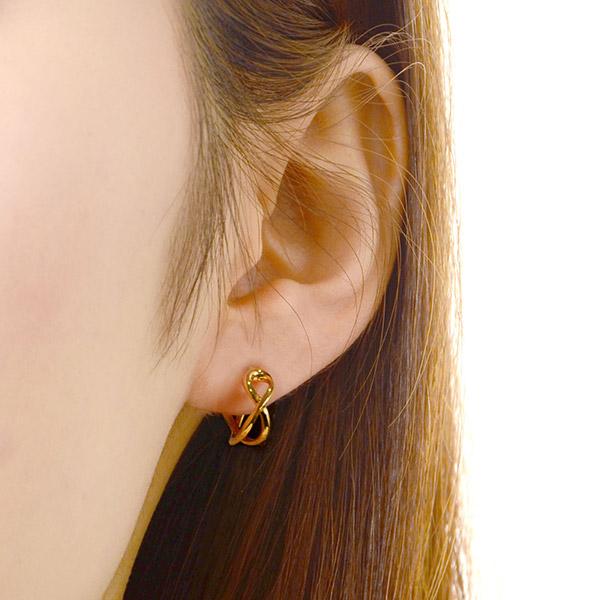 シルバーピアス 両耳用 刻印可能 Sweet Rose レディース 彼女 女性