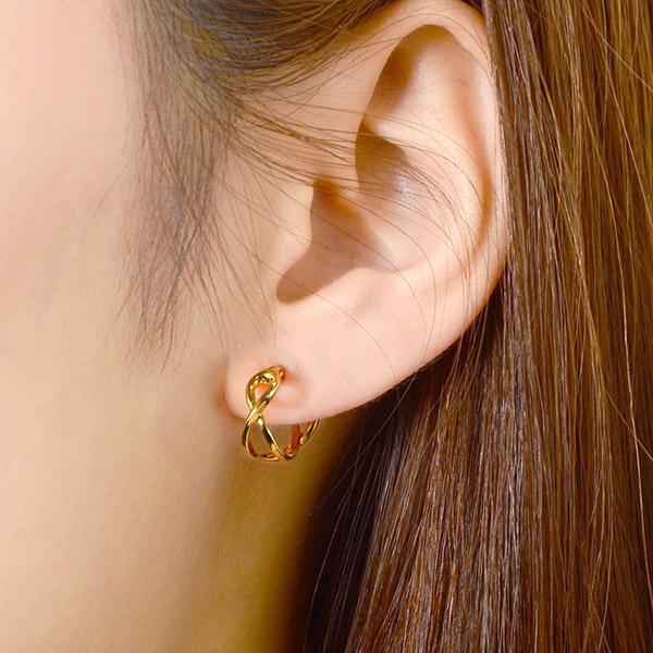 シルバーピアス 両耳用 刻印可能 Sweet Rose レディース 彼女 女性