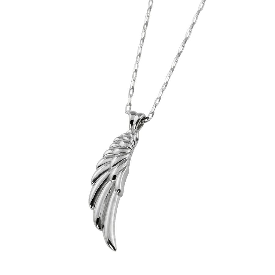 Jewelry i（ジュエリーアイ） フェザー ネックレス 羽 18金 メンズ