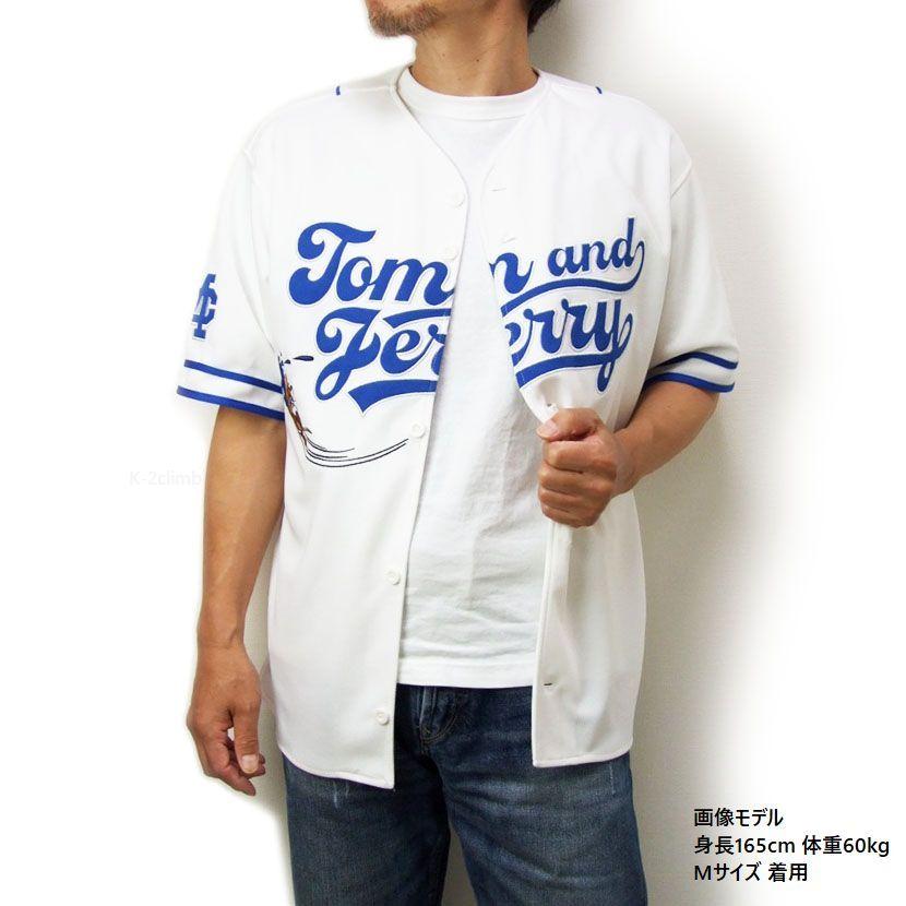 トムとジェリー ベースボールシャツ SEQUENZ シークエンス 男女兼用の