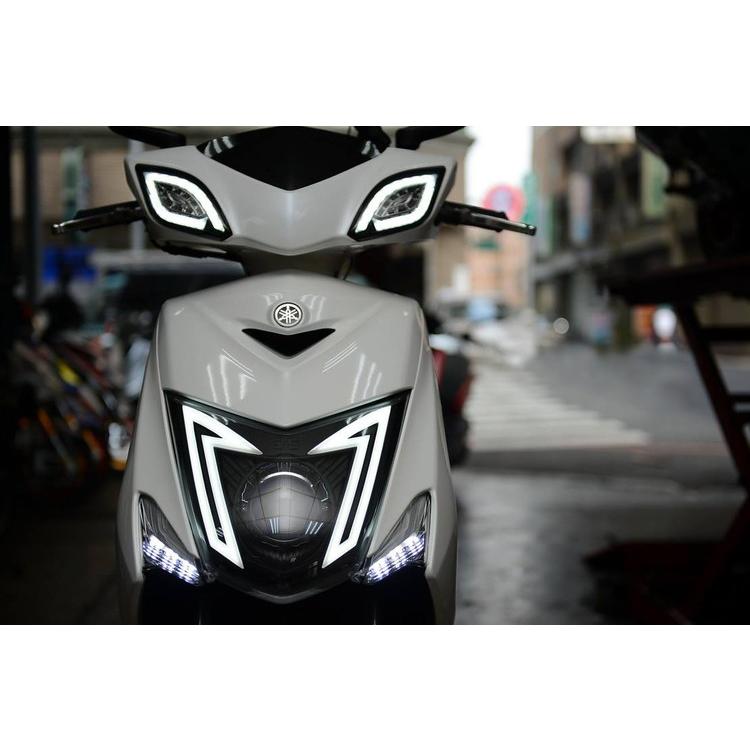 デイライト ホワイト LED フラッシャーセット ライトスモークレンズ