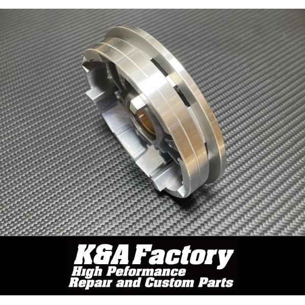 Φ92mmの超大径!! 軽量ワイドフェイスハイスピードプーリー ディオZX