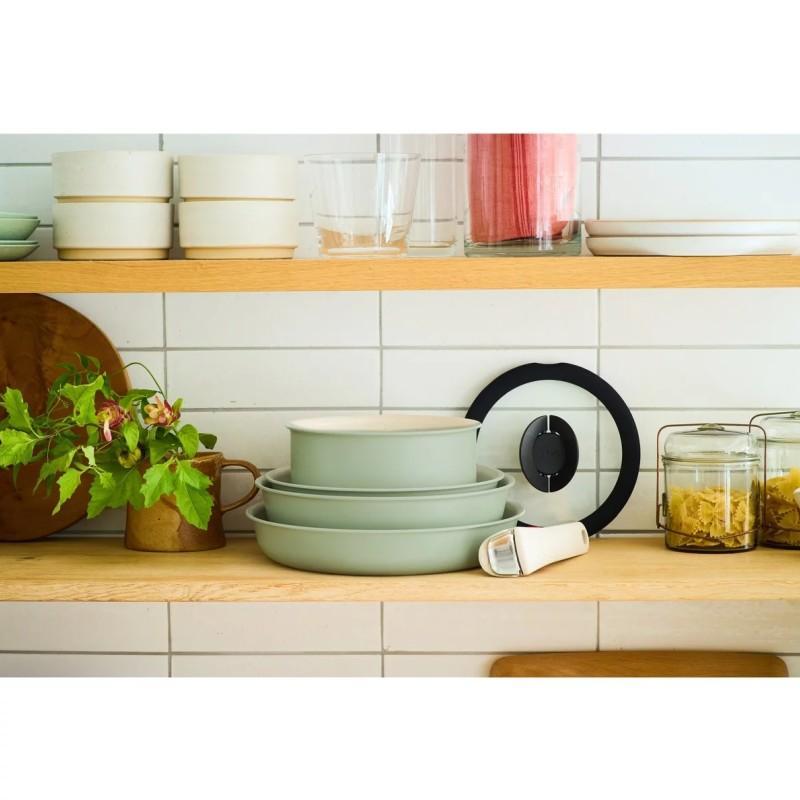 T-fal インジニオ・ネオ IHパレット ミントグリーン セット8 【ガス火