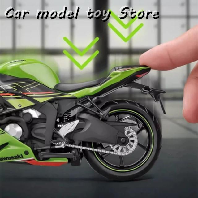 並行輸入品】カワサキ 1/12ニンジャ ZX-6Rクロスカントリーバイク模型