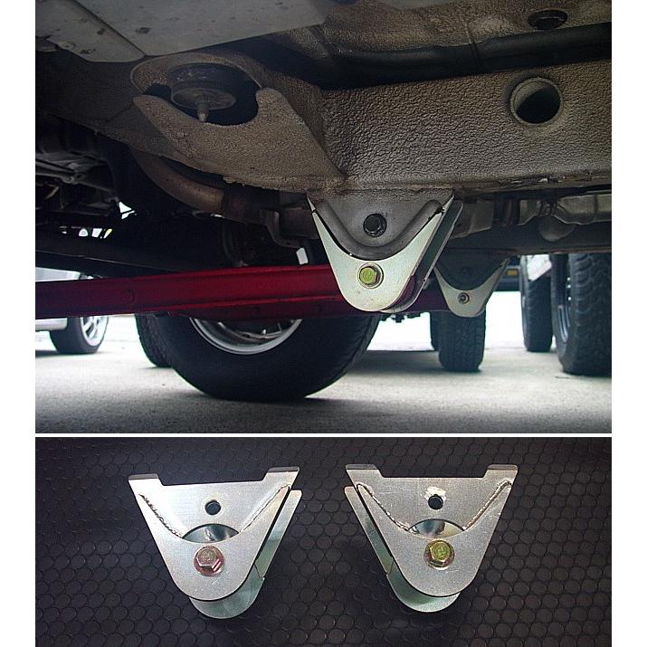 ジムニー リーディングアーム ダウンブラケット 左右セット JB23 JB33