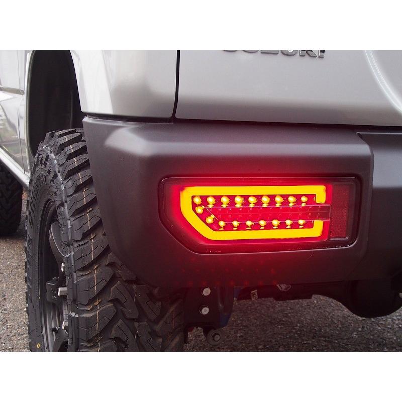 ジムニー フルLED ライト エムブロ サンダー LEDテールランプ左右