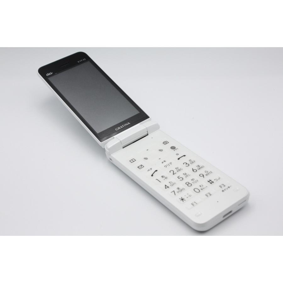 KYOCERA（京セラ） 美品 GRATINA KYF42 ホワイト SIMロック解除済み A