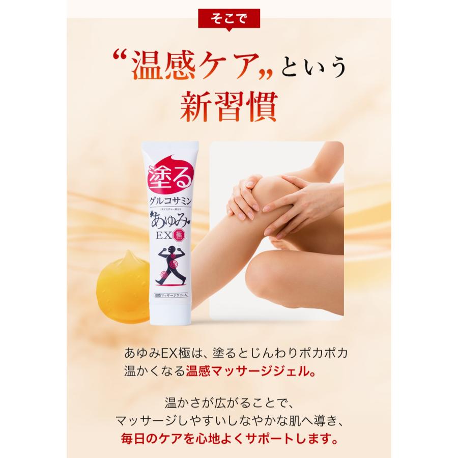 あゆみEX グルコサミン 塗るグルコサミン コンドロイチン クリーム