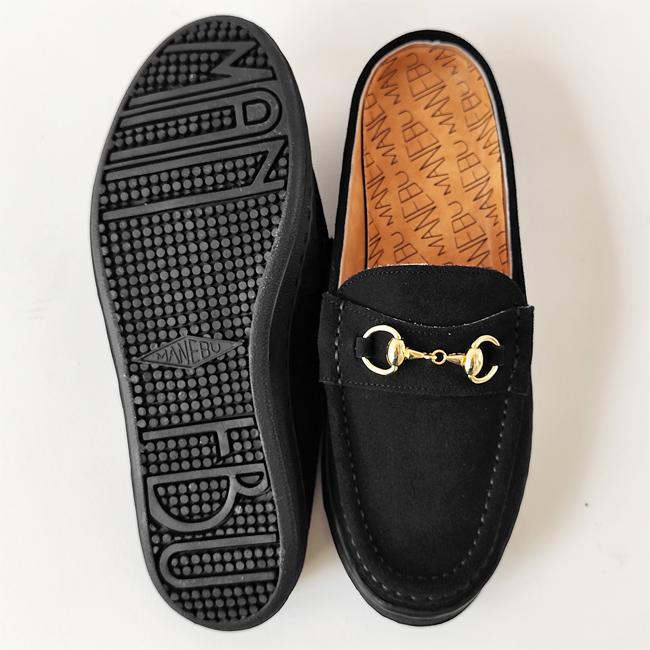 MANEBU（マネブ） 靴 ビット ローファー 革靴 メンズ MANEBU BITCH