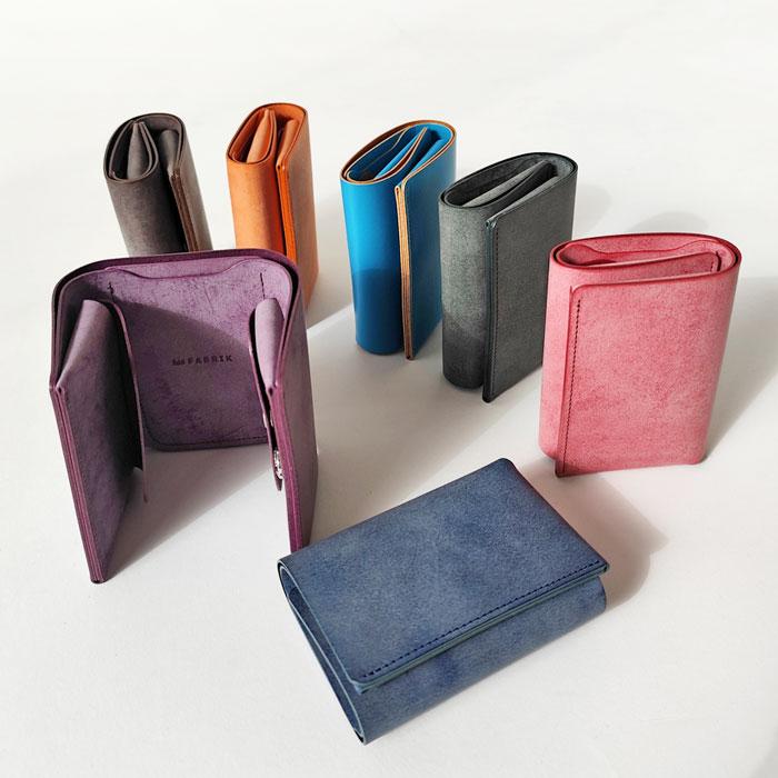 FABRIK（ファブリック） 三つ折り財布 コンパクト サイズ 男女兼用