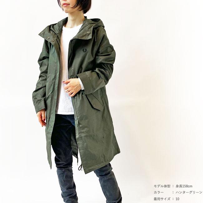 FRED PERRY（フレッドペリー） モッズパーカー レディース FRED PERRY