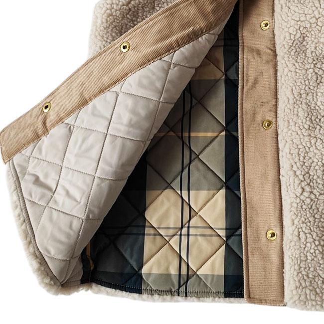 Barbour（バブアー） フリース ベスト DULSIE LINER ボア ライナー