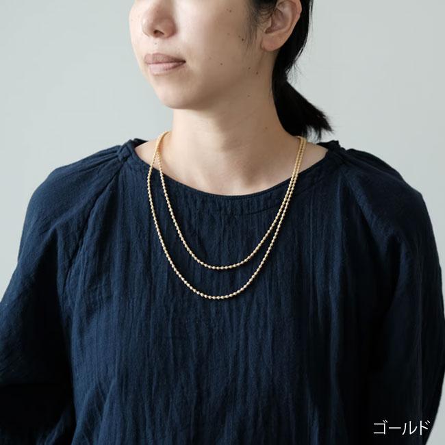 トリプル オゥ ネックレス レディース TRIPLE O 000 Micro Sphere 120