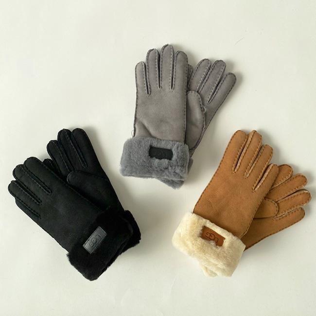 UGG（アグ） 並行輸入品 手袋 レディース 暖かい シープスキン 革