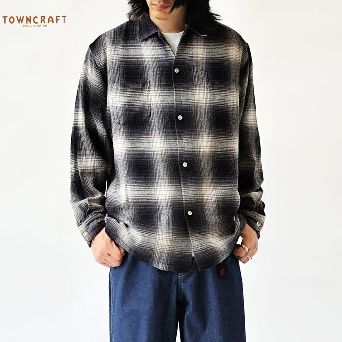 TOWNCRAFT（タウンクラフト） PENNEYS TOWNCRAFT チェック シャツ 60S