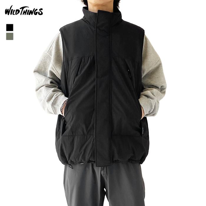 WILD THINGS（ワイルドシングス） 中綿 ベスト ジャケット メンズ WILD