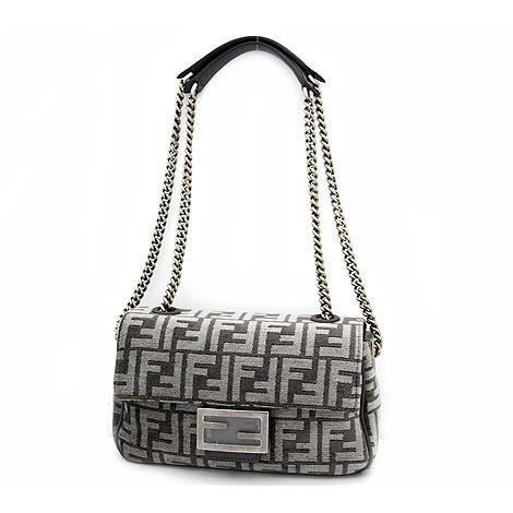 FENDI（フェンディ） 8BR793 ALG7 F1HZO FFロゴ シェニール ミディアム