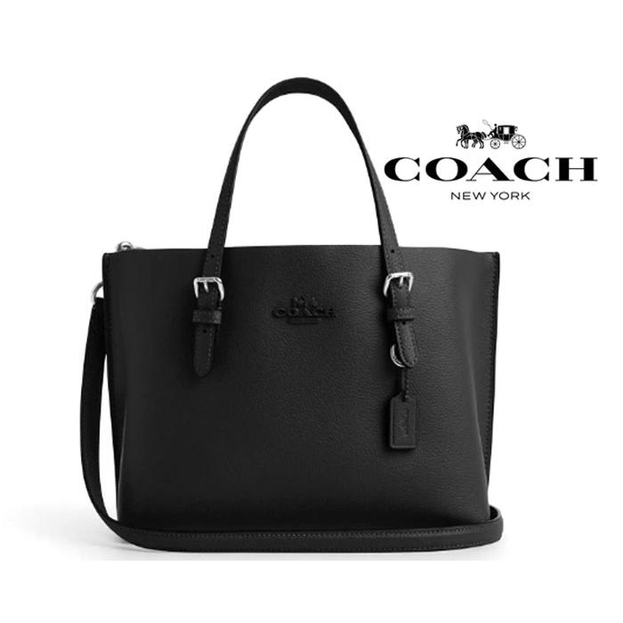 COACH（コーチ） アウトレット CV966 SV/BK モリー トートバッグ 25